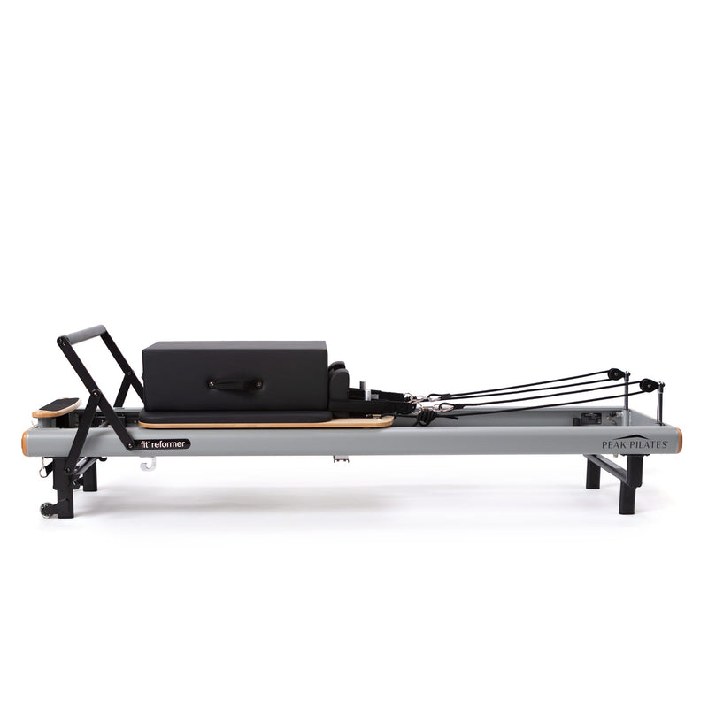 Peak Pilates fit™ Reformer | Long & Short Box | Studio Height | Grey or Black | 20-036LSS