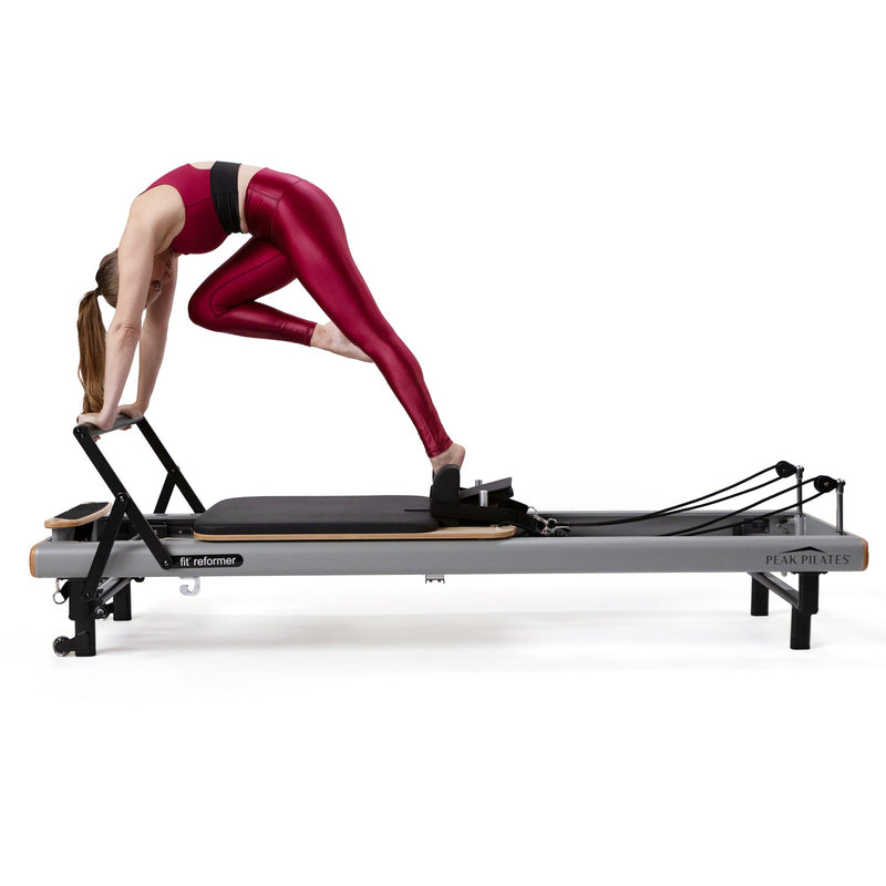 Peak Pilates fit™ Reformer | Long & Short Box | Studio Height | Grey or Black | 20-036LSS