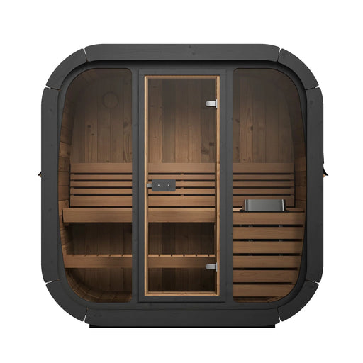 Model CL4G Cube-Series Outdoor Sauna | 3 Persons