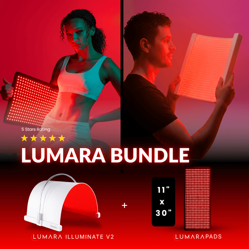 Lumara Illuminate Red V2 | Full-Body Red Light Panel | 1,980 LEDs | Hand-Assembled in California