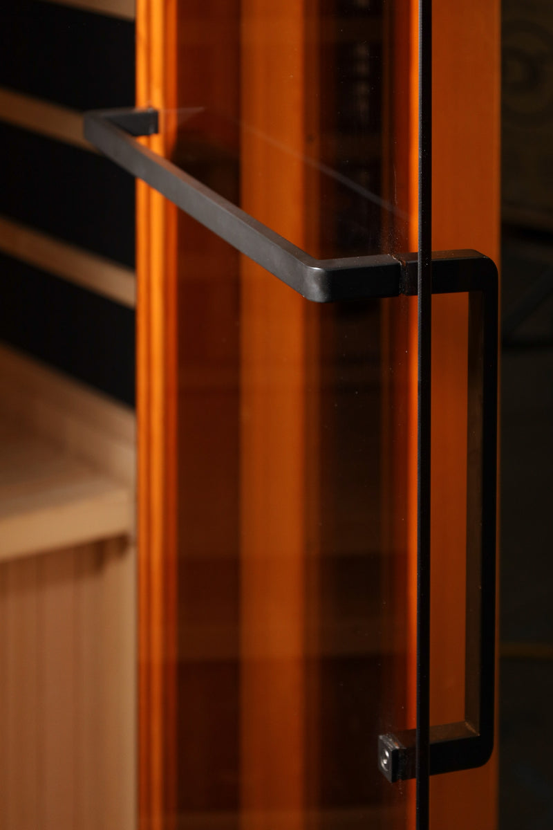 Golden Designs Reserve Edition | 3-Person Full Spectrum Infrared Sauna | Canadian Hemlock | Himalayan Salt Bar | GDI-8030-03