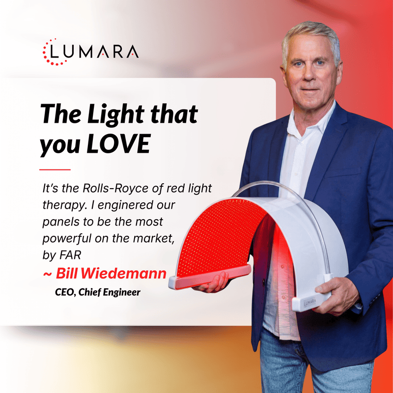 Lumara Illuminate Red V2 | Full-Body Red Light Panel | 1,980 LEDs | Hand-Assembled in California