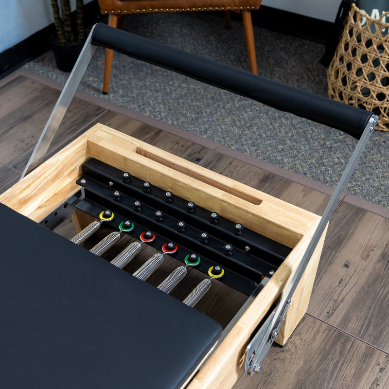 Personal Hour Nano Pro Max | Studio Pilates Reformer | Oak Wood | 6 Springs | Full Bundle | RE001