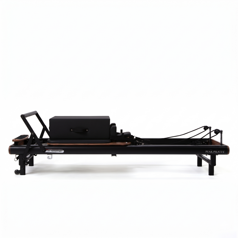 Peak Pilates fit™ Reformer | Long & Short Box | Studio Height | Grey or Black | 20-036LSS