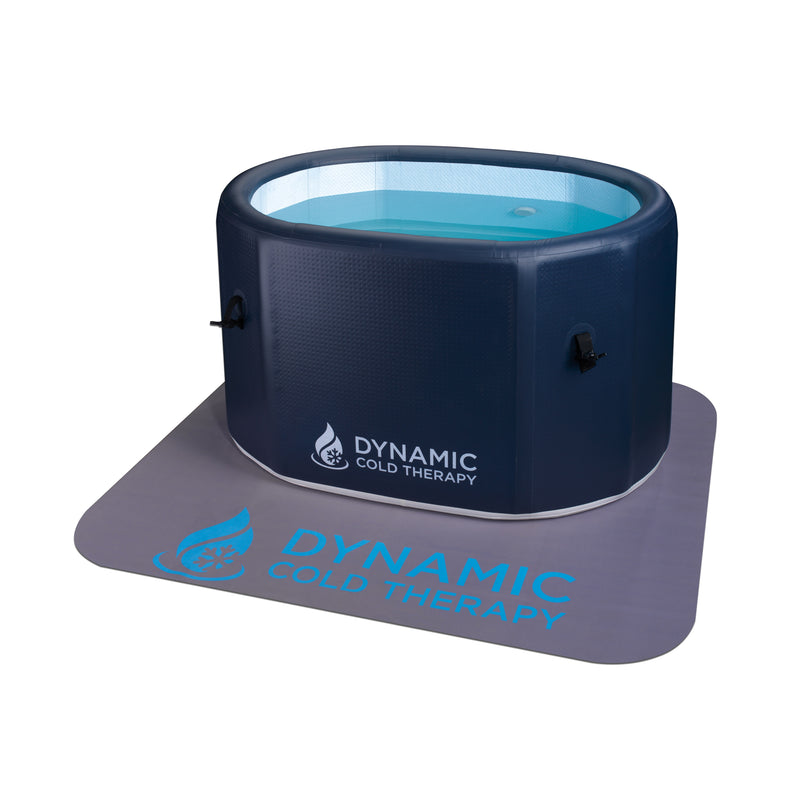 Dynamic Cold Therapy Inflatable Oval Cold Plunge | DCT-IO-052 | Drop Stitch PVC | 52" x 32" | Portable Ice Bath Tub