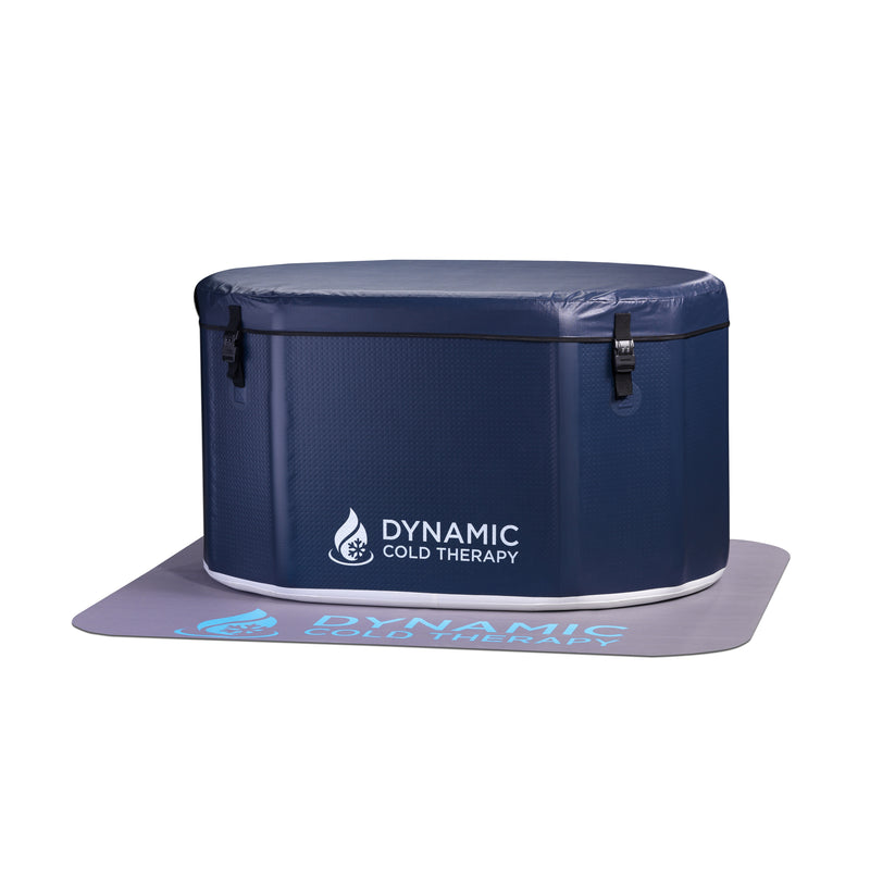 Dynamic Cold Therapy Inflatable Oval Cold Plunge | DCT-IO-052 | Drop Stitch PVC | 52" x 32" | Portable Ice Bath Tub