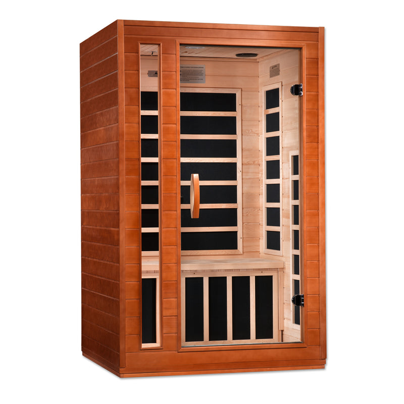 Dynamic Cordoba 2-Person FAR Infrared Sauna | Canadian Hemlock | Ultra Low EMF | DYN-6203-01 Elite