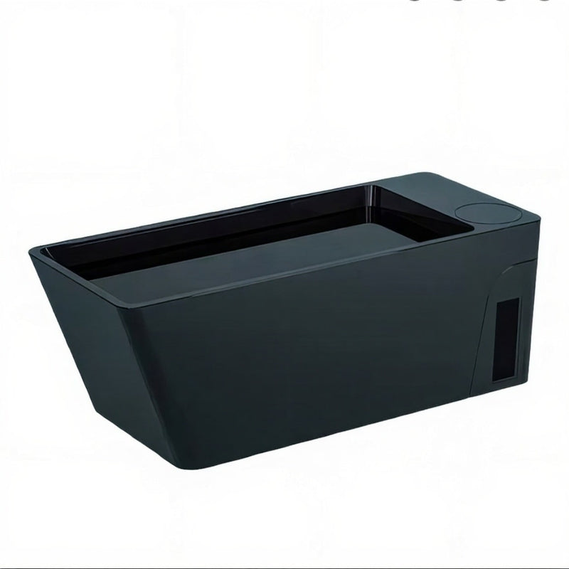 Orivon Frost Cold Plunge Tub | 1-Person | 1HP Integrated Chiller | 37–108°F | Premium Acrylic | Indoor/Outdoor | White, Black, Metallic