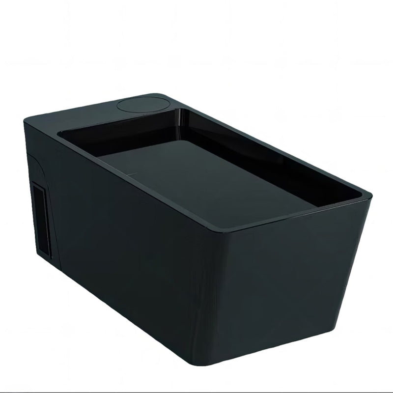 Orivon Frost Cold Plunge Tub | 1-Person | 1HP Integrated Chiller | 37–108°F | Premium Acrylic | Indoor/Outdoor | White, Black, Metallic