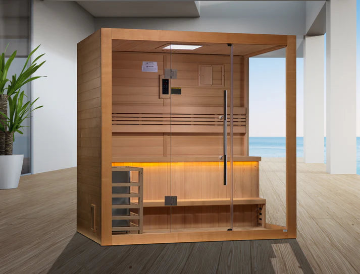 Golden Designs "Forssa" 3-4 Person Traditional Sauna (GDI-7203-01)