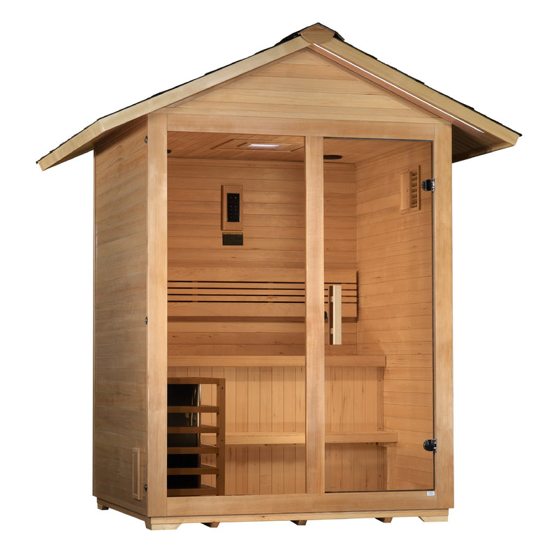 Golden Designs "Vorarlberg" 5 Person Traditional Outdoor Sauna (GDI-8105-01)