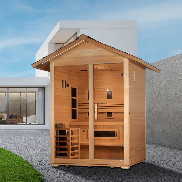 Indoor Hybrid Saunas
