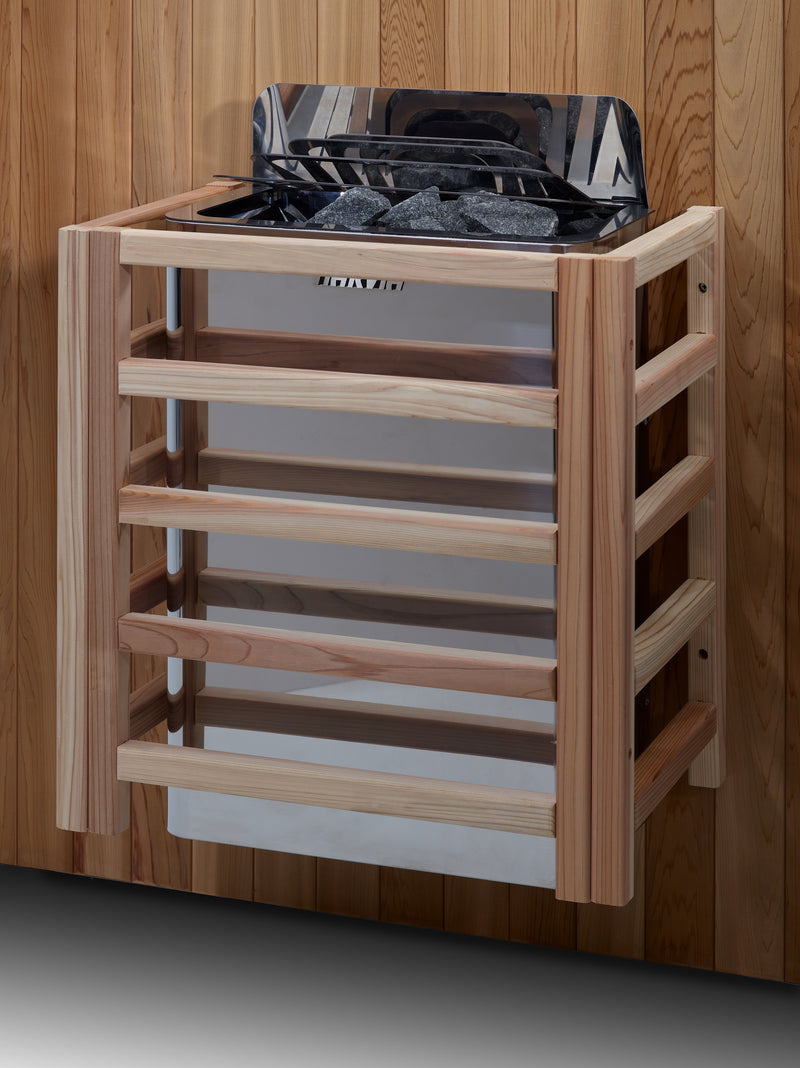 ⏳ Limited Sale – Ends June 30 | Golden Designs Kaarina | 6-Person Barn Outdoor Traditional Sauna | Canadian Red Cedar | 8.0 kW Stove (GDI-8506-01)