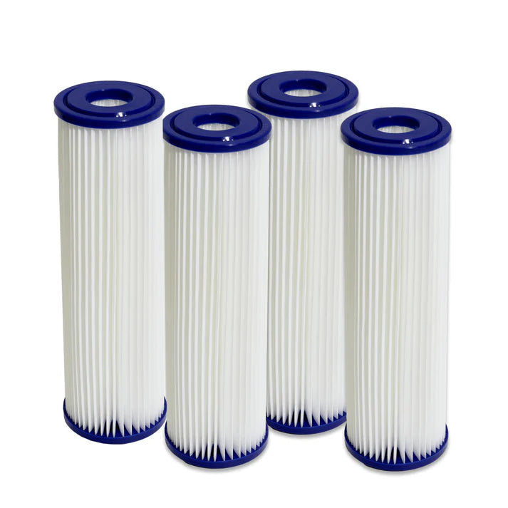 Dynamic Cold Therapy | 10x2.5 Replacement Filter | 20-Micron | 4-Pack | Cold Plunge Accessory