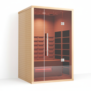 Orivon Lumin Two indoor infrared sauna, side view