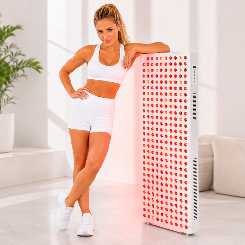 iReliev 1500W Full-Body Red Light & Near-Infrared Panel | High-Output | Full Coverage