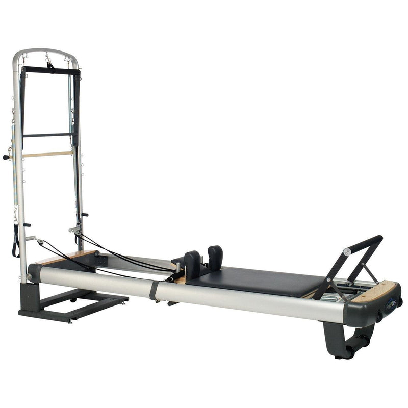 Peak PilateSystem® Deluxe Bundle | 3-in-1 Reformer, Cadillac & Mat System | Folding Design | Long/Short Box, Jump Board & Twin Mats