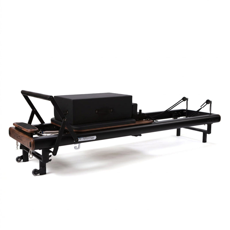 Peak Pilates fit™ Reformer | Long & Short Box | Studio Height | Grey or Black | 20-036LSS
