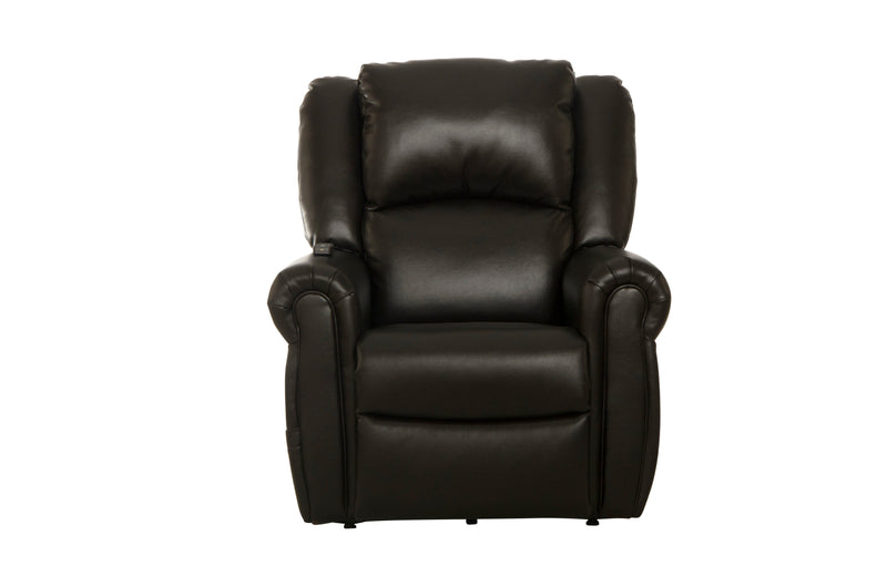 Unique Piece Furniture Cosset Power Lift Chair | Lay-Flat | Power Headrest | Heat & Massage | Espresso Faux Leather