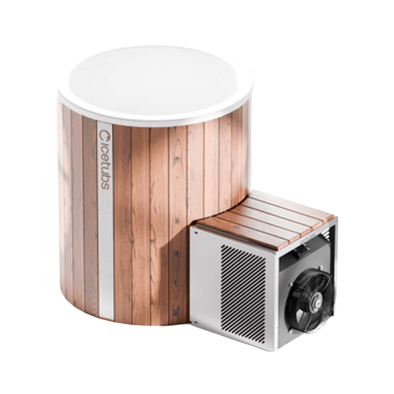 Icetubs IceBarrel XL | Thermowood & Fiberglass Cold Plunge | Smart Temperature Control | Indoor & Outdoor