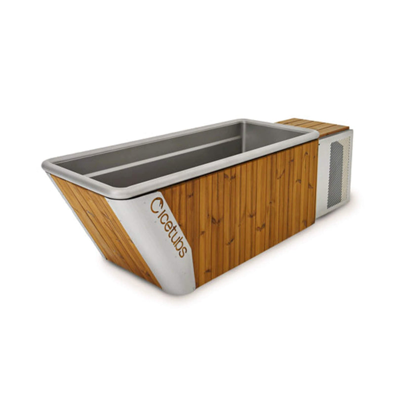 Icetubs IceBath | Thermowood & Stainless Steel Cold Plunge | Smart Temperature Control | Indoor & Outdoor