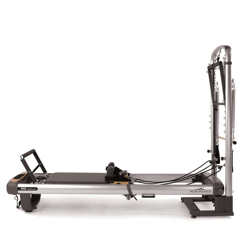Peak PilateSystem® Deluxe Bundle | 3-in-1 Reformer, Cadillac & Mat System | Folding Design | Long/Short Box, Jump Board & Twin Mats